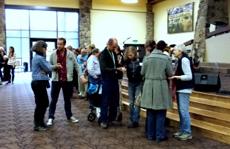 Photo: Woman walks out of wheelchair at CBC Healing School program