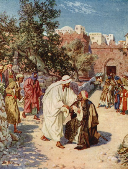 Jesus Healing Leper